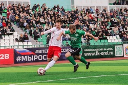 Тамбовский «Спартак» проиграл в Орле одноимённому клубу 
