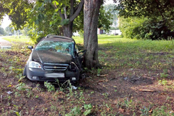 Смертельное ДТП: в Тамбовской области иномарка влетела в дерево
