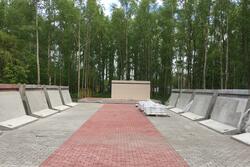 В посёлке Первомайский возводят мемориальный комплекс