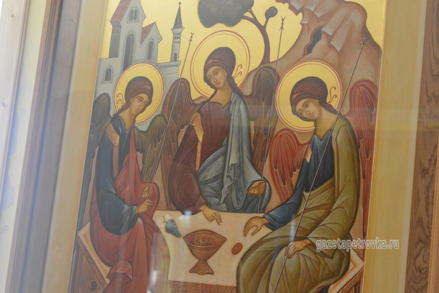 Список иконы Троицы Андрея Рублёва