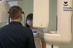 Тамбовскую поликлинику оснастили новым рентген-аппаратом для стоматологии 
