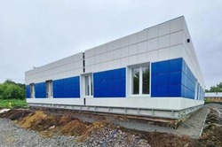 В Сампурском округе завершают строительство центра врача общей практики 