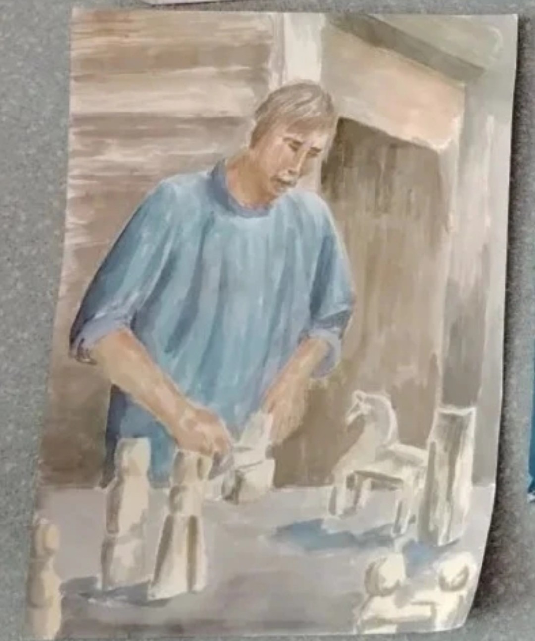 Работа Ольги Репиной