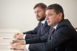Евгений Первышов встретился с министром транспорта РФ Андреем Никитиным в Москве
