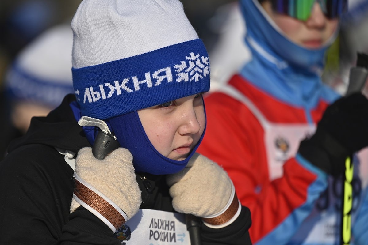 Лыжник Виталий Разницын