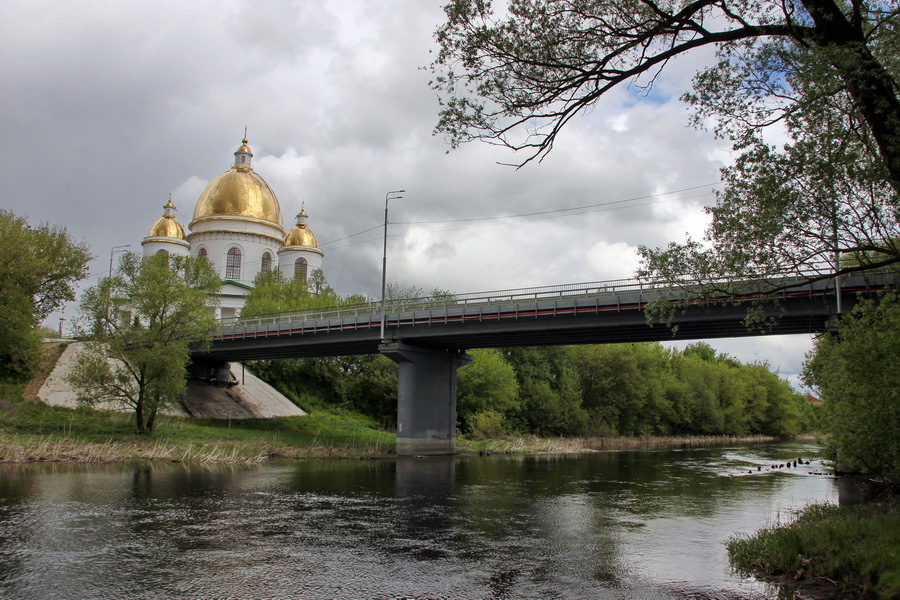 Моршанский собор зимой