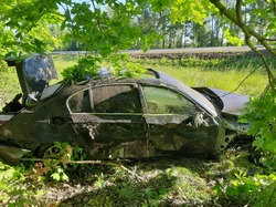 В Первомайском округе водитель «БМВ» совершил смертельный кувырок, вылетев из люка 