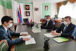 Александр Никитин обсудил вопросы расширения сотрудничества с управляющим Тамбовским отделением Сбербанка