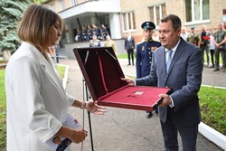 В честь героя СВО открыли стелу в Тамбове