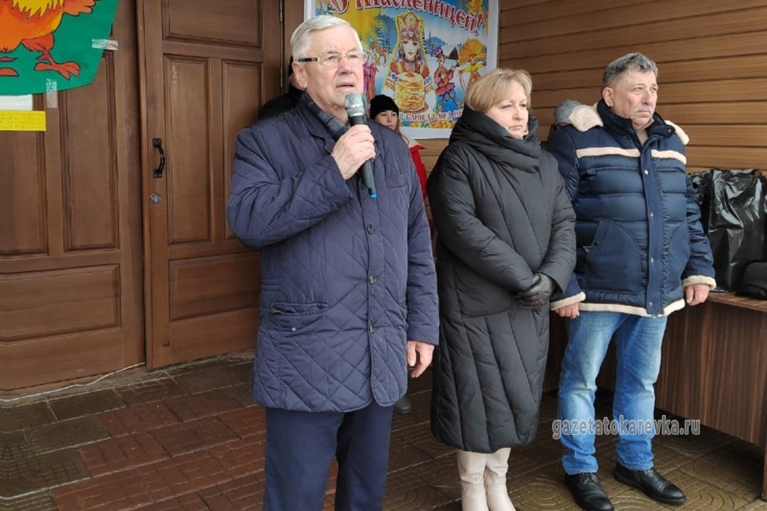 Глава района Виктор Айдаров обращается к гостям праздника