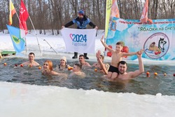 В Мичуринске прошел открытый турнир по зимнему плаванию 
