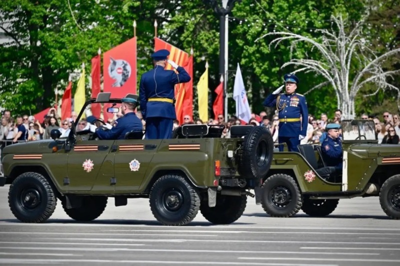 Парад в честь 9 мая прошел в Тамбове