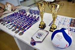 Максим Егоров вручил бронзовые медали тамбовским волейболистам