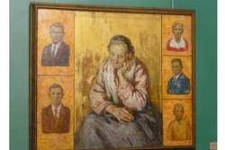В картинной галерее открылась выставка к 90-летию художника Евгения Соловьёва