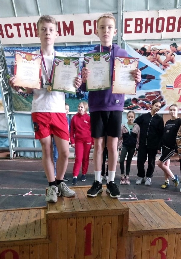 Чемпионы соревнований Павел Толстов и Артём Калиниченко