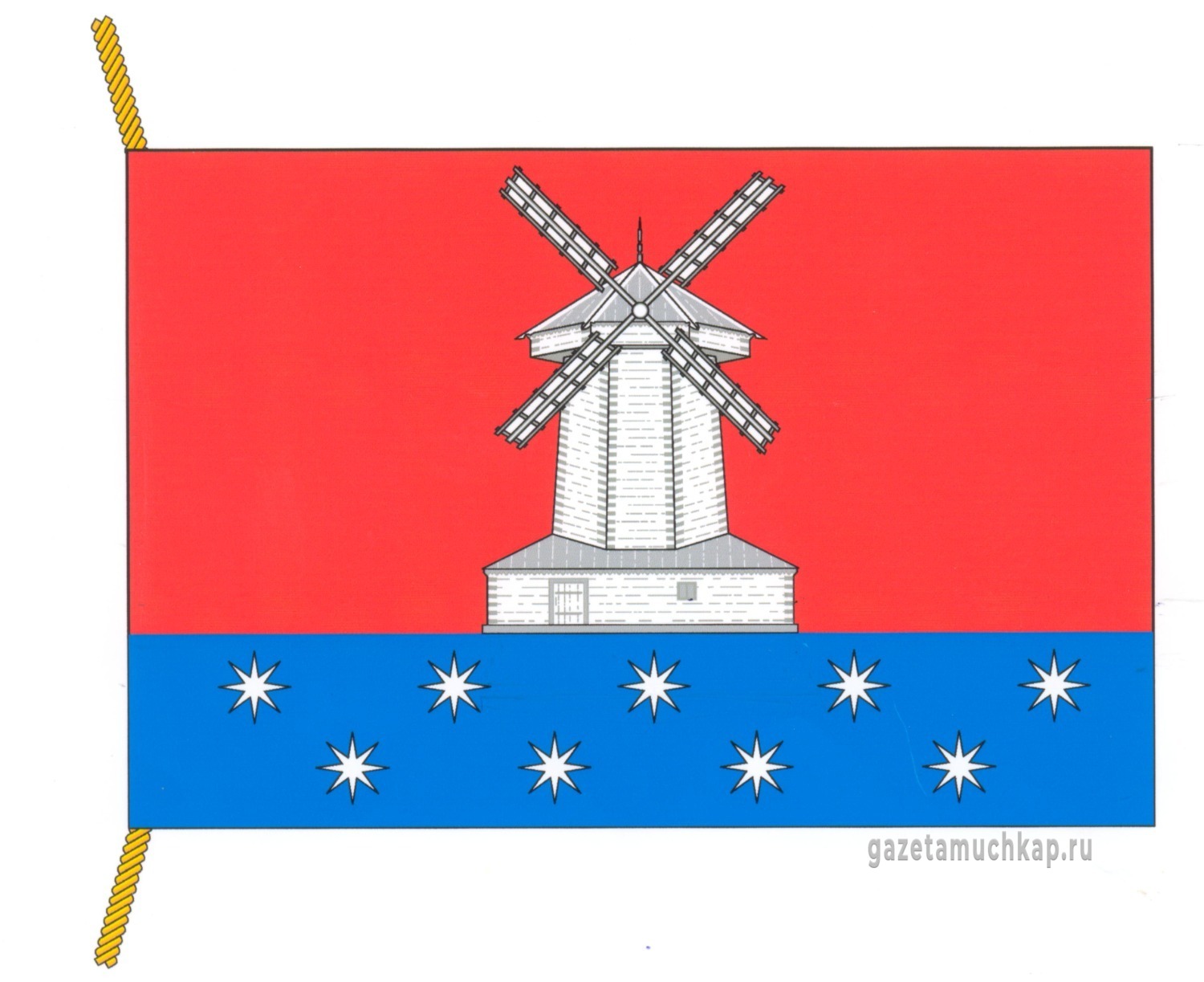 Мельница на флаге Мучкапского округа