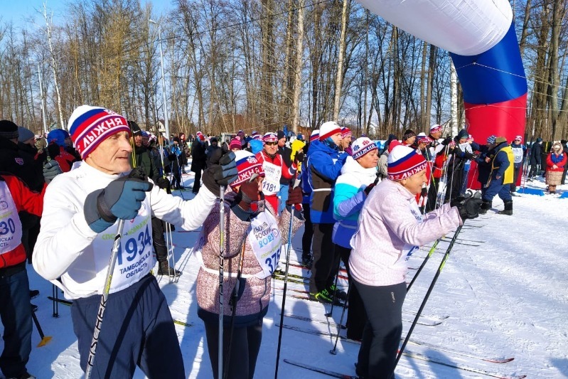 Ветераны лыжного спорта Псковской области