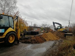 В Сампуре завершается строительство водопровода