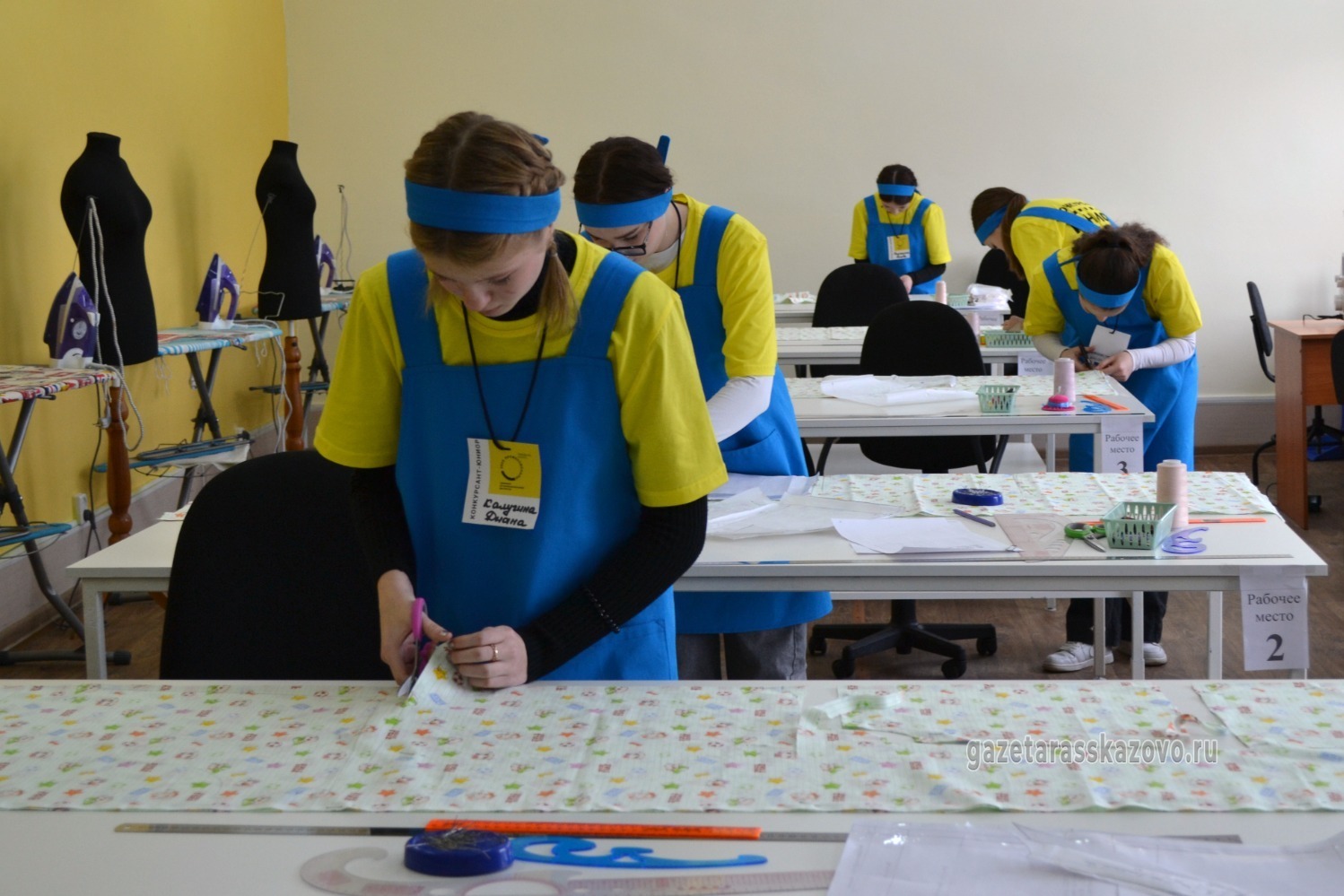 Работа на площадке кипит!