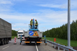 В Тамбовской области на федеральных трассах ликвидируют очаги аварийности