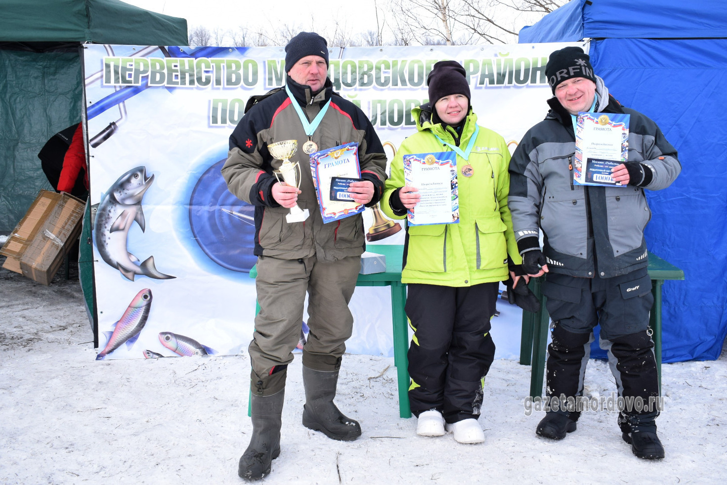 Тамбовская команда «Спортстреминг», занявшая третье место 