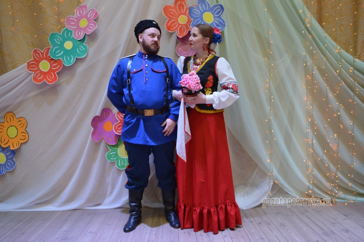 Андрей и Светлана Климовы руководят ансамблем «Казачья воля»