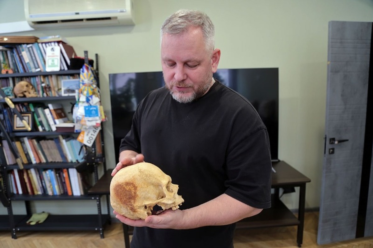 Череп представителя позднесарматской культуры Подонья