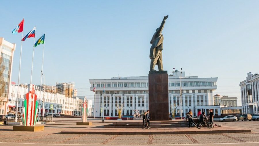 Площадь ленина тамбов карта