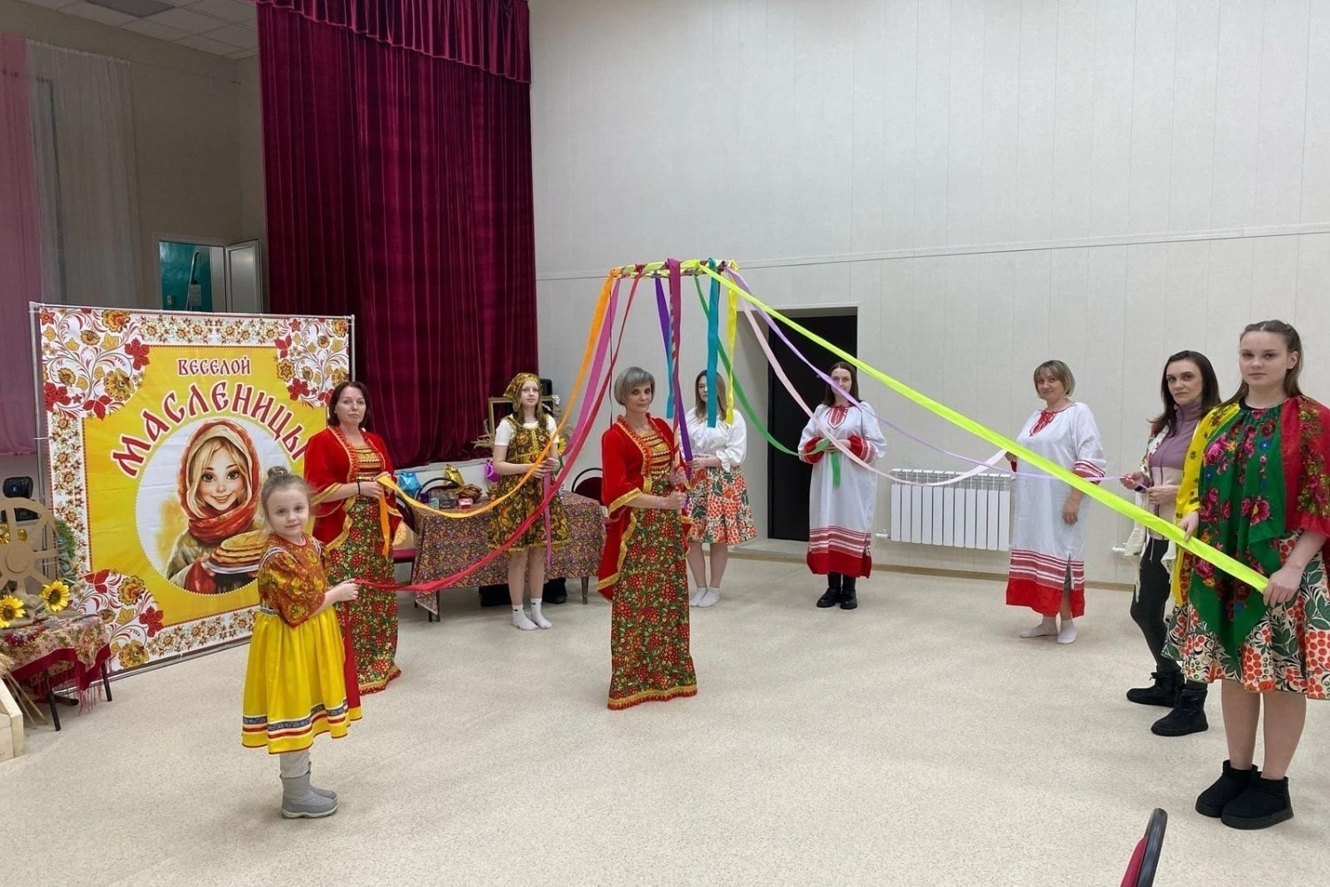 Сельский клуб в деревне Андреевка