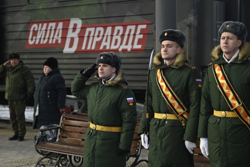 Тамбов посетил поезд Минобороны России «Сила в правде» (ФОТО)