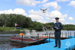 В Тамбовской области безопасность на водных объектах контролируют с помощью беспилотников