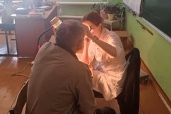 Автопоезд «Забота» приехал в мучкапскую Андриановку