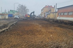 В Тамбове строительство дороги на Волжской планируют завершить к осени