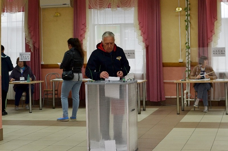 Второй день голосования проходит активно. День голосования. Избирательный участок Гавриловка 1 Тамбовская область. День выборов. Мичуринск наукоград фото