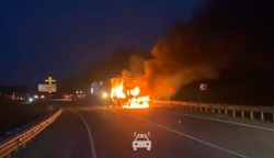 Под Котовском сгорела «ГАЗель» с товарами из Wildberries