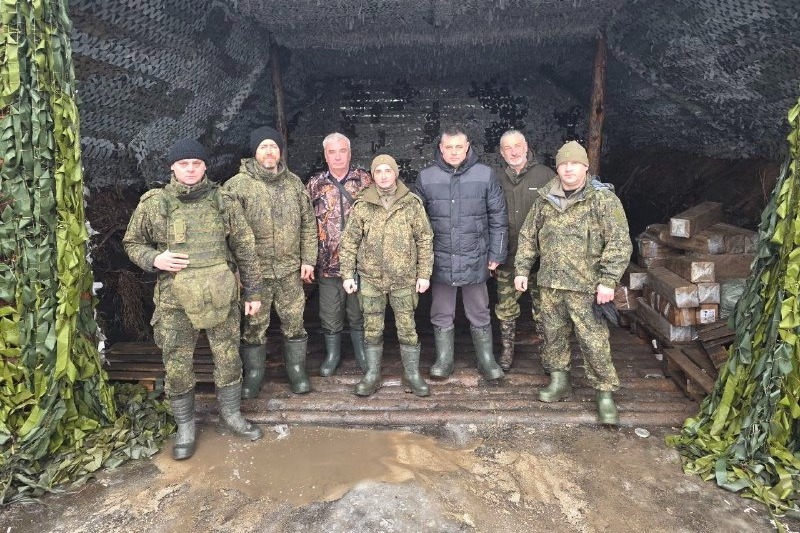 Мичуринцы доставили гуманитарный груз бойцам на Купянском направлении