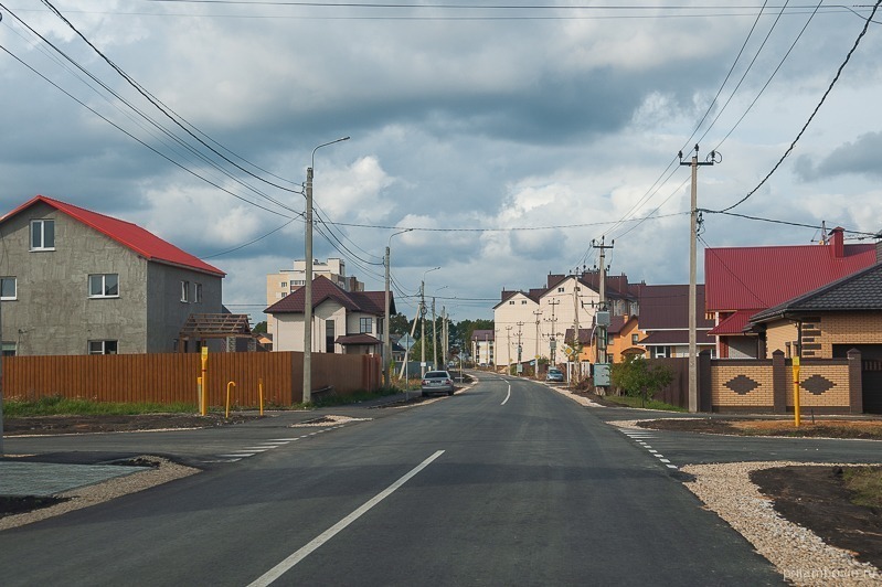 Новая дорога в микрорайоне «Слобода» деревни Крутые Выселки Тамбовского округа построена по федеральной программе «Стимул»