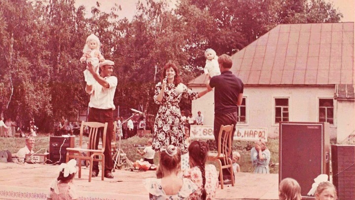 День молодёжи в селе Дуплято-Маслово в конце 80-х годов