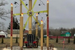 В Первомайском округе возвели мемориальный комплекс воинам-землякам