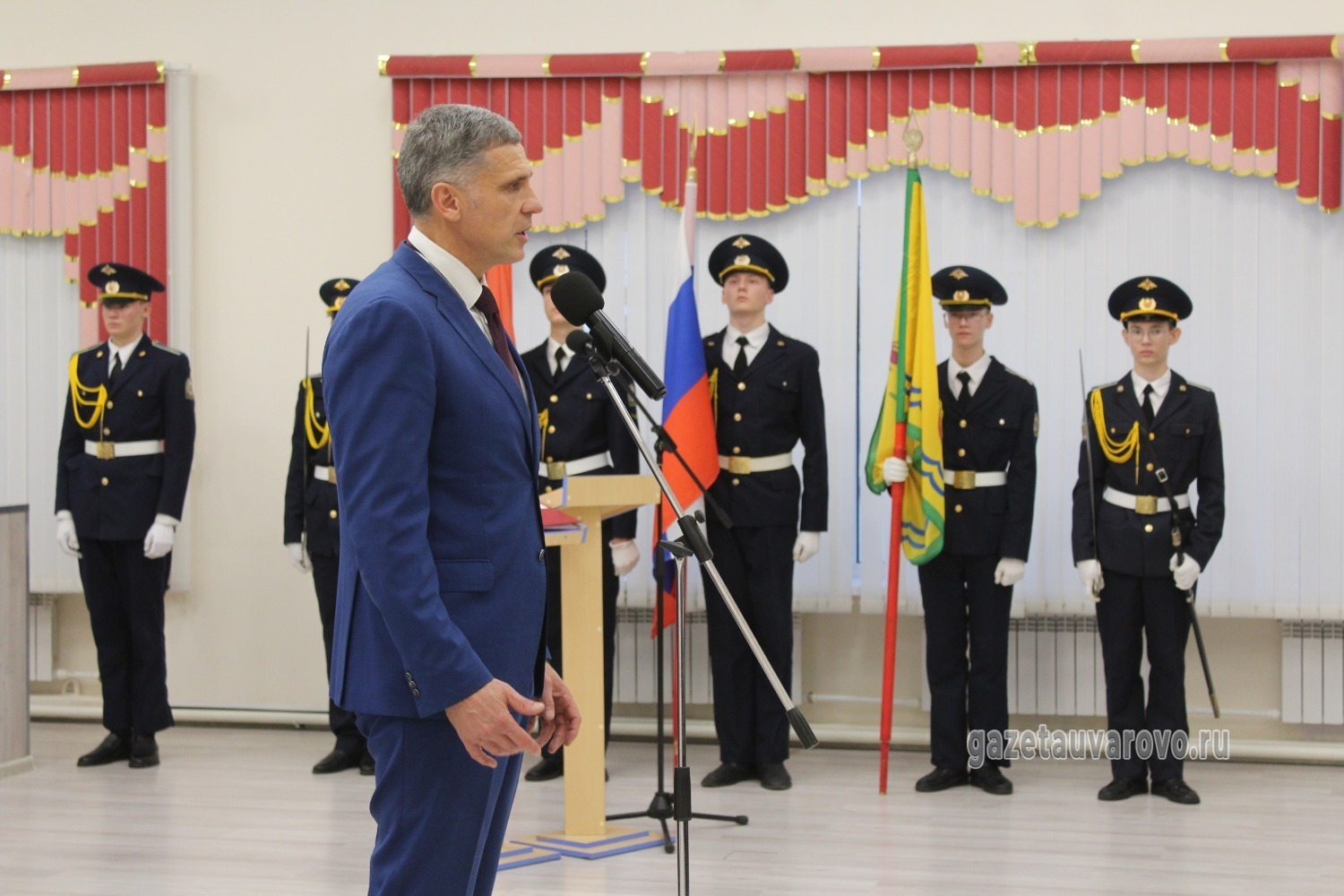 Ответное слово — от вновь избранного главы города