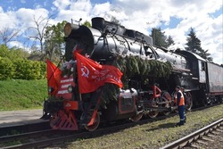 В Моршанск приехал «Паровоз Победы»