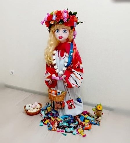 Лидия Финаева, село Соколово. 1 место в конкурсе кукол «Кирсановская Сластёна»