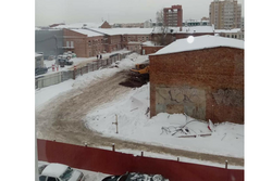 В центре Тамбова рядом с объектами культурного наследия развернули стройку
