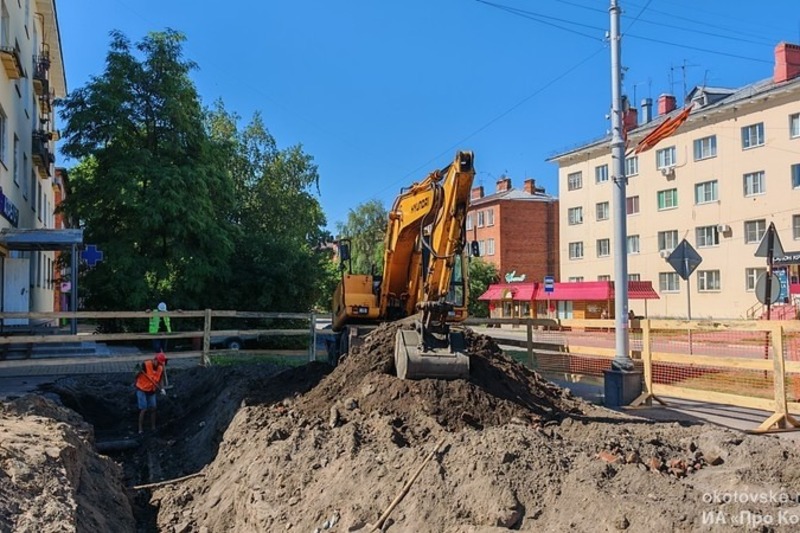 Более четырех километров теплосетей обновляют в Котовске по нацпроекту