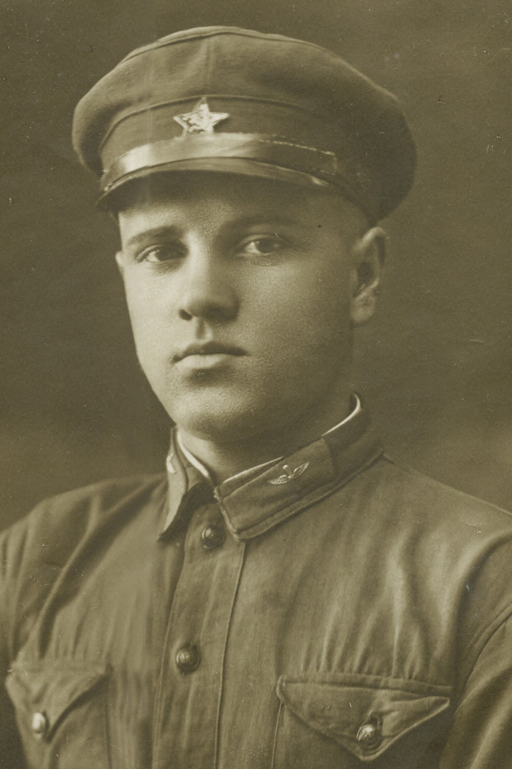 Александр Липилин — курсант Оренбургского авиационного училища, 1936 год