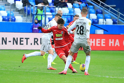 Футболисты «Тамбова» сыграли вничью с «Рубином»