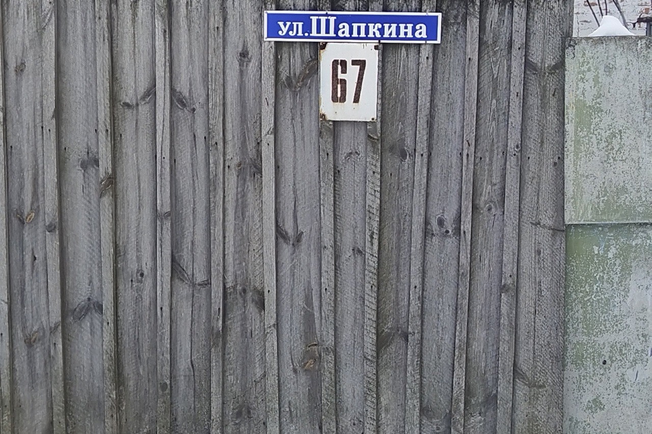 Улица имени Шапкина в рабочем посёлке Мучкапский
