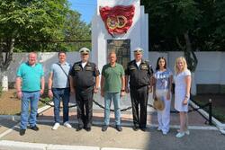 Делегация Тамбовской области посетила подшефную воинскую часть в Севастополе