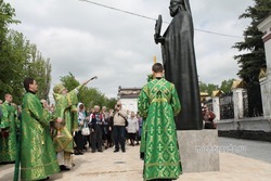 В Мичуринске освятили памятники двум святым