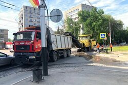 В Тамбове начали ремонт на улице Чичканова